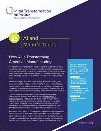 AI and Manufacturing